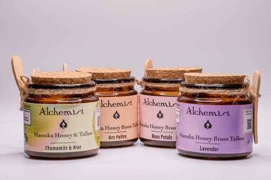 Beef Tallow / Bison Tallow Manuka Honey Whipped cream 4oz